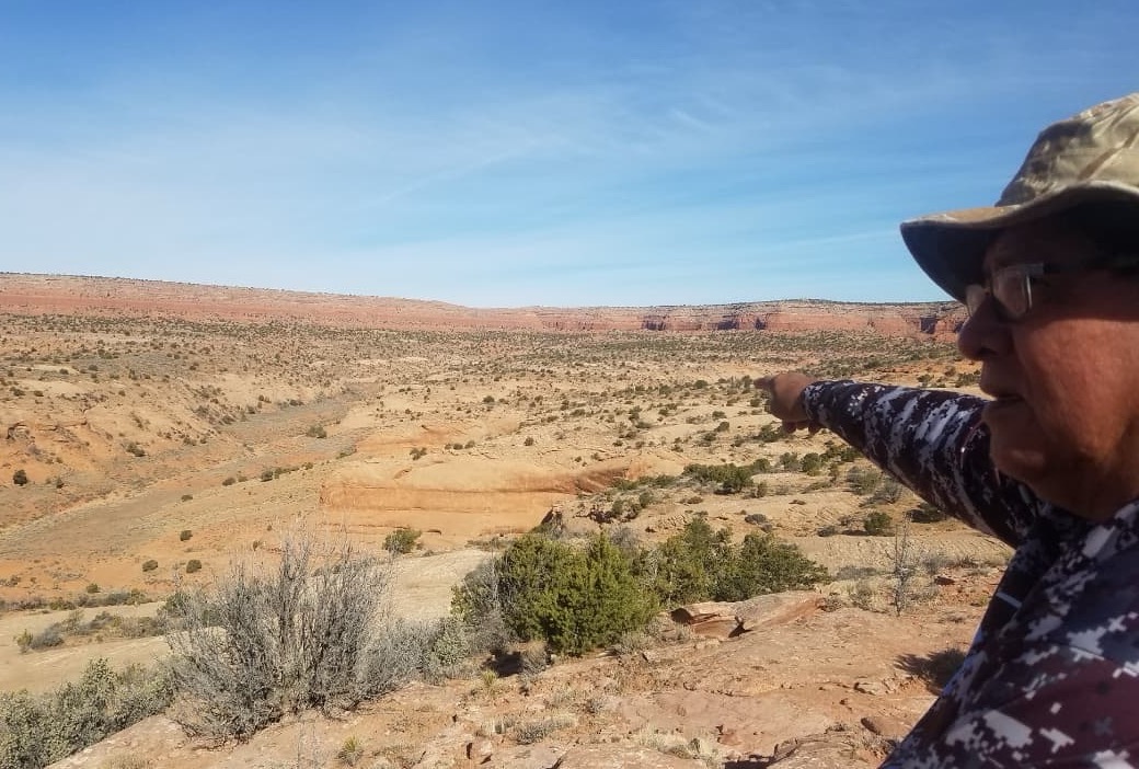 Victor Benally, Sheepcamp lead guide and longtime Navajo educator.